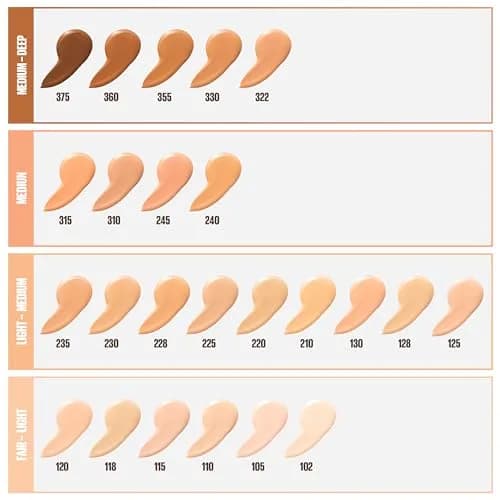 Maybelline Fit Me Dewy + Smooth Liquid Foundation Makeup, Classic Ivory, 1 Fl Oz (30ml) | Hydrating Luminous Finish thumbnail 5
