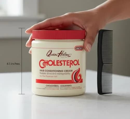 Queen Helene Cholesterol Hair Conditioning Cream 443ml (15.2 oz) | Deep Repair for Dry, Damaged Hair thumbnail 7