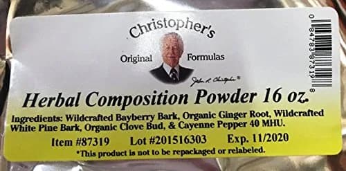 Christopher's Original Formulas Herbal Composition Powder 16 OZ | Herbal Powder for Baby Care & Skin Care thumbnail 2