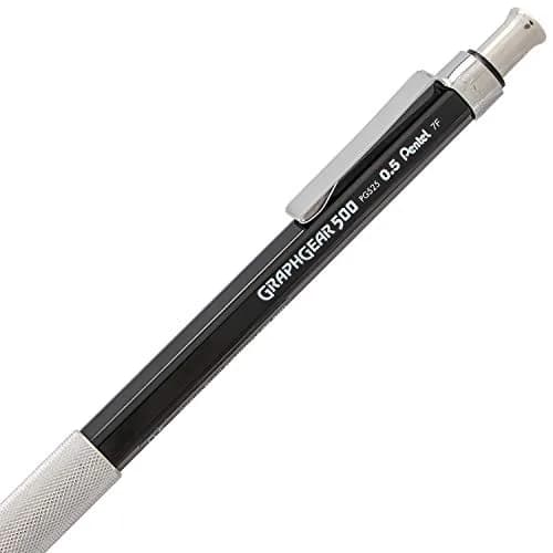 Pentel GraphGear 500 Mechanical Drafting Pencil 0.5mm | Engineering Drawing Precision thumbnail 3