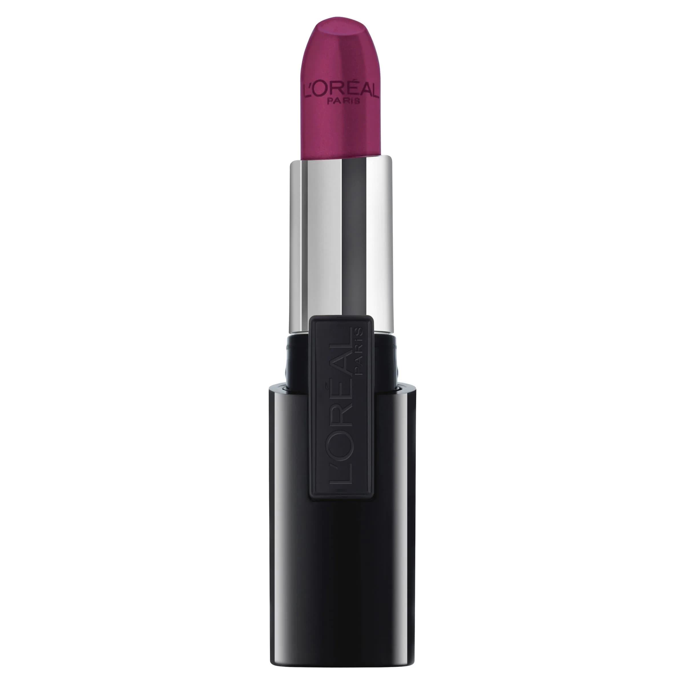 L'Oréal Paris Infallible Le Rouge Lipstick Persistent Plum 2.53g (0.09 oz) | Bold, Luscious Color That Lasts All Day — Charming Lilac
