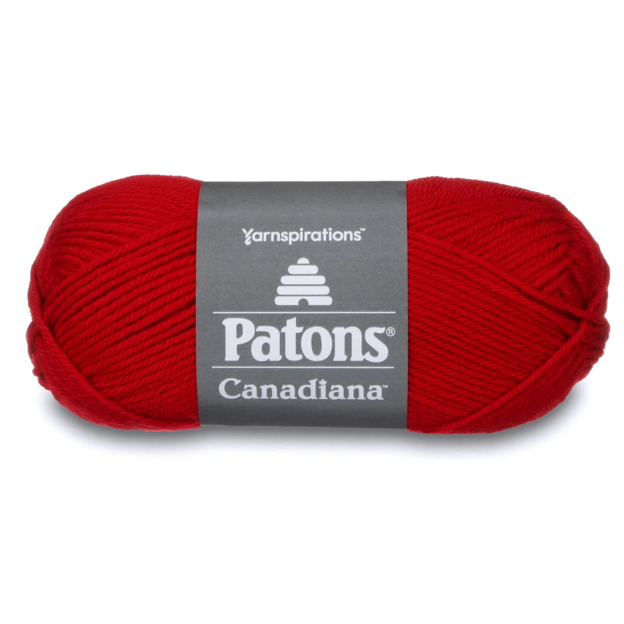 Patons Canadiana Yarn - Solids, Medium Grey Mix | Super Soft Acrylic for Knitting & Crochet — Cardinal