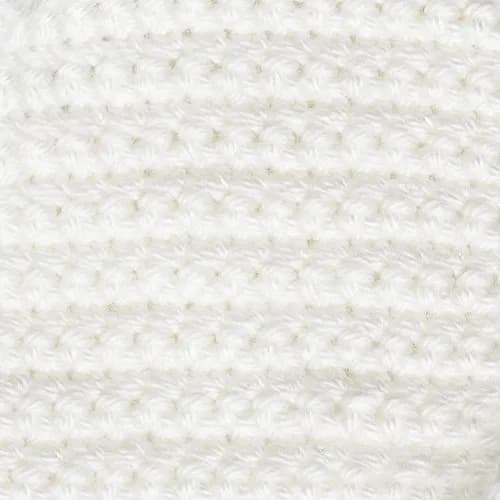 Patons Canadiana Yarn - Solids, Winter White | Super Soft Acrylic for Knitting & Crochet thumbnail 3