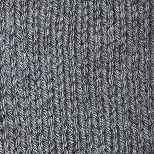 Patons Canadiana Yarn - Solids, Medium Grey Mix | Super Soft Acrylic for Knitting & Crochet thumbnail 4