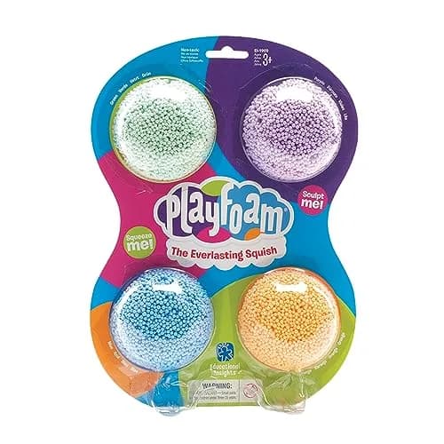 Educational Insights Playfoam Classic 4-Pack | Mess-Free Sensory Foam for Kids 3-5 thumbnail 1