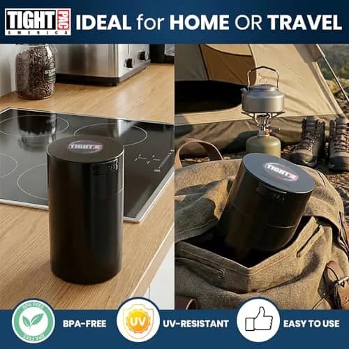 Tightpac Food Storage Container 0.57L | Airtight Vacuum Seal for Dry Goods & Snacks thumbnail 5