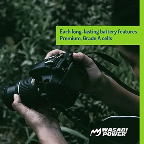Wasabi Power Battery (2-Pack) & Charger for Nikon EN-EL5 | Compatible with Nikon Coolpix 3700, 4200, 5200, 5900, P3, P4, P80, P90, P100, P500, P510, P520, P530, P5000, P5100, P6000, S10 thumbnail 5