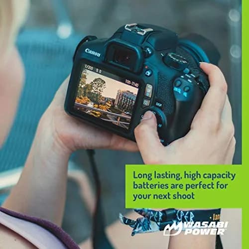 Wasabi Power LP-E6, LP-E6N Battery (2-Pack) & Charger for Canon EOS 5D Series | 7.2V 2600mAh thumbnail 8