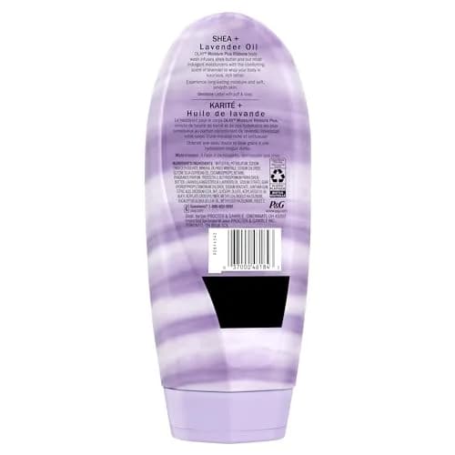 Olay Moisture Ribbons Plus Shea Butter & Lavender Oil Body Wash 532ml (18 fl Oz) | Deeply Conditioning for All Skin Types thumbnail 8