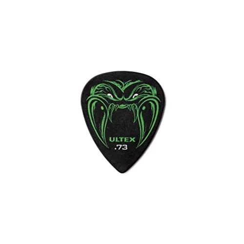 Jim Dunlop Hetfield's Black Fang Pick .73mm (6-Pack) | Precision Tone for Aggressive Playing thumbnail 1