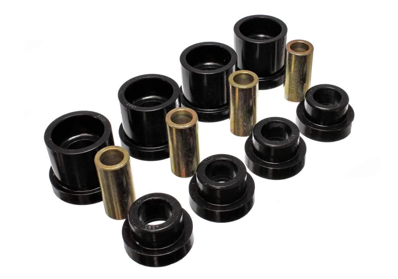 Energy Suspension 7.1117G Rear Sub-Frame Bushing Set Black Polyurethane | For Cars, Trucks & SUVs - main product image
