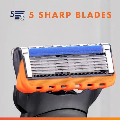 Gillette Fusion5 Power Razor Blade Refills for Men, 8 Count | 5-Blade Technology for Smooth Shaves thumbnail 5