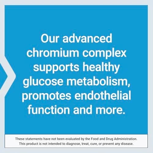Life Extension Optimized Chromium with Crominex 3+, 500 mcg | Supports Healthy Metabolism & Weight Management thumbnail 6