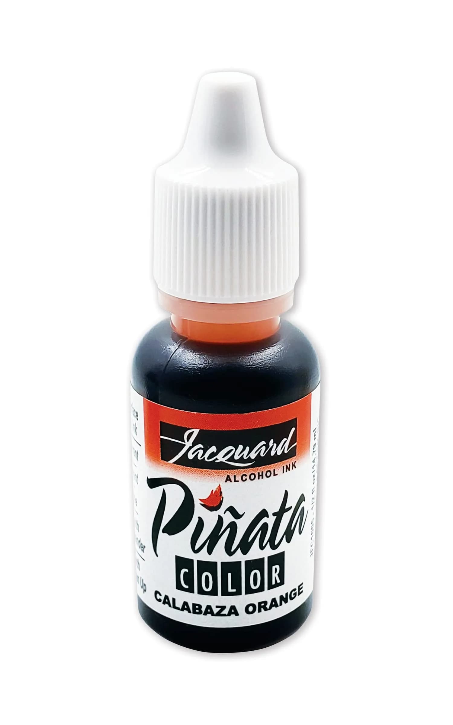 Jacquard Alcohol Ink - Calabaza Orange | Vibrant, Acid-Free, 1/2 Fl Oz, Made in USA - main product image
