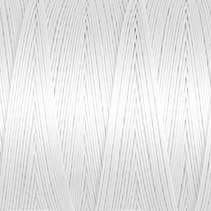 Gütermann White Quilting Thread 220 Yards (201 m) | Mercerized Cotton for Hand Quilting thumbnail 3