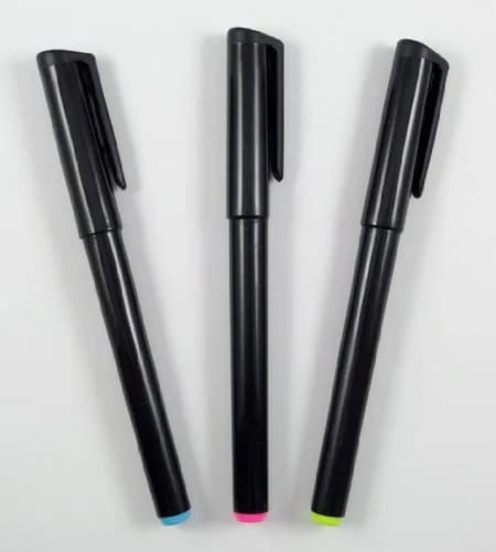 DIRECTGLOW LLC Invisible UV Blacklight Ink Marker Set - Blue, Red, Yellow (3 Count) thumbnail 4