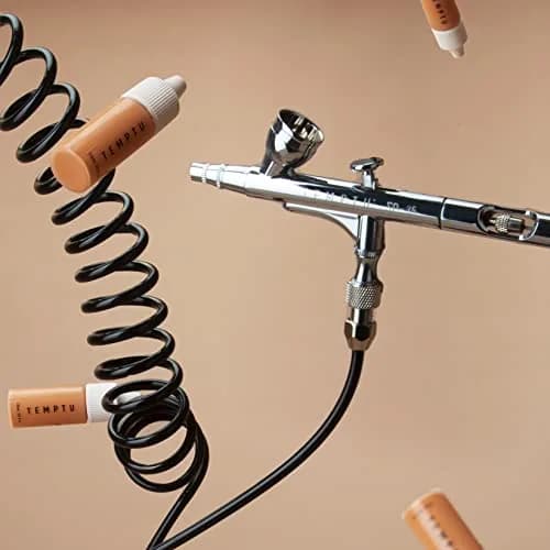 TEMPTU SP-35 Gravity Feed Airbrush Gun | Dual Action Trigger | 0.35mm Needle | Professional for Face, Body & Fine Detail Work | Includes Storage Case thumbnail 6