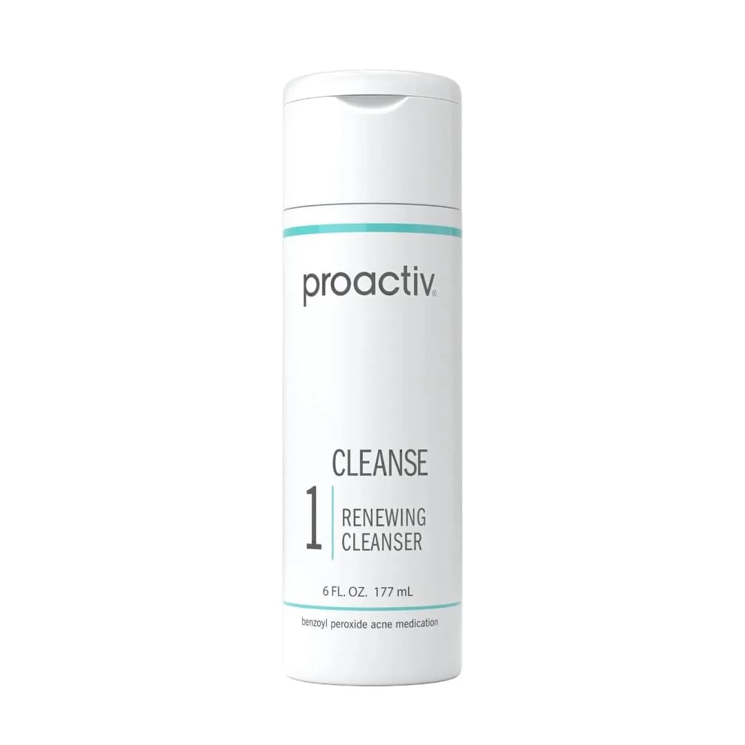 Proactiv Acne Cleanser with Benzoyl Peroxide & Hyaluronic Acid, 177ml (6 Fl Oz) | Treats Acne & Moisturizes — Clear