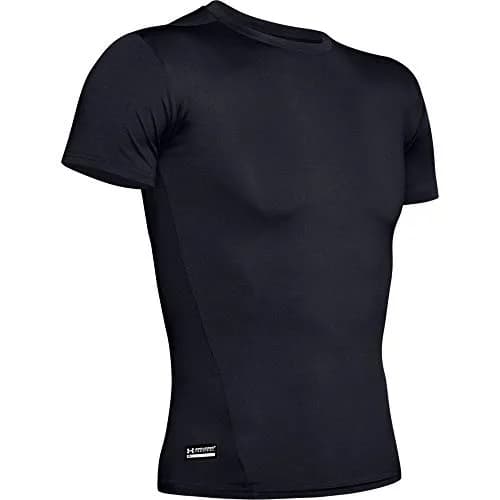 Under Armour HeatGear Tactical Shirt, LG | Ultra-Soft Compression, 4-Way Stretch, Sweat-Wicking thumbnail 1