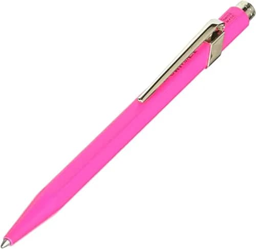Caran d'Ache 849 Metal Pen Ballpoint Fluo Purple | Neon Modern Design (70-120 chars) thumbnail 3