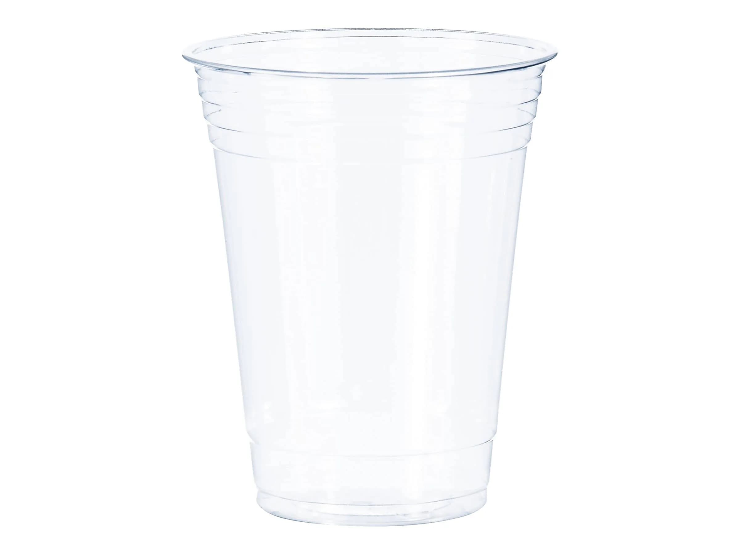 Solo Clear 16 oz Drinking Cup | Disposable, Multi-Layer, Crack-Resistant for Parties & Events - main product image