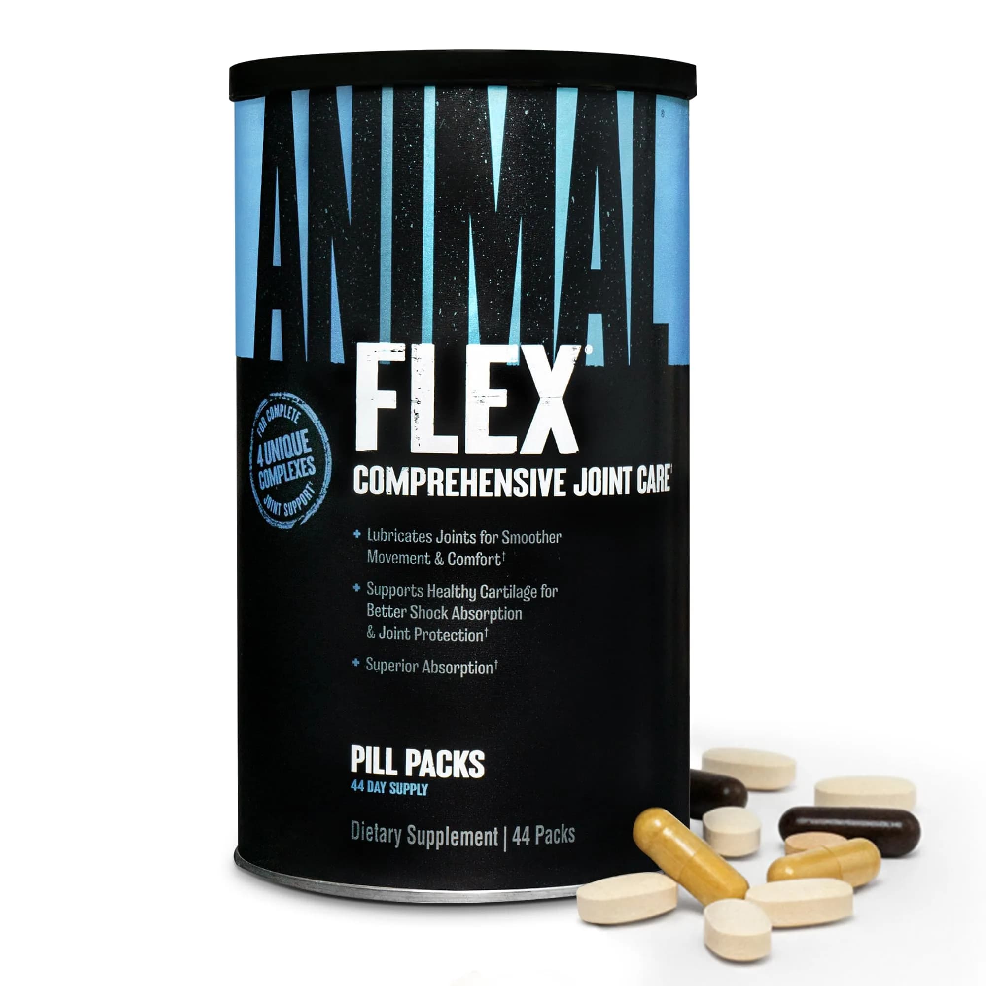 Animal Flex Joint Support Supplement Powder Orange 30 Servings | Glucosamine & Chondroitin for Joint Health — Pill Pack