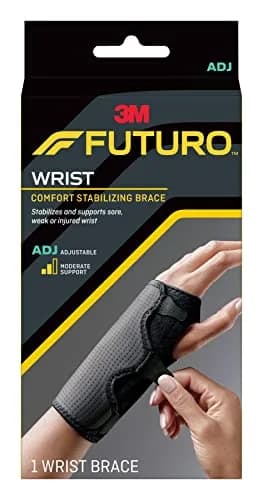 Futuro Comfort Stabilizing Wrist Brace 10770ENR | Adjustable Support for Weak & Injured Wrists thumbnail 1