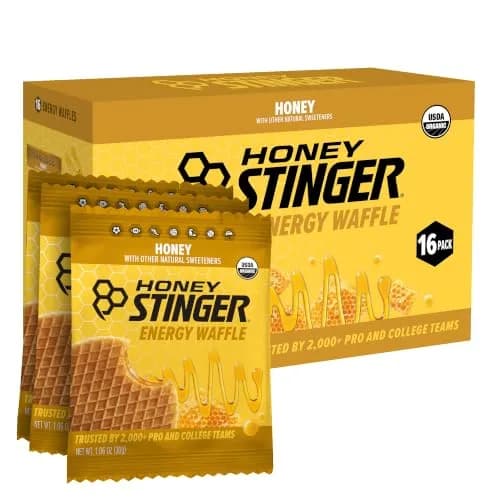 Honey Stinger Organic Honey Waffle Energy Stroopwafel 16 Count | USDA Organic, 19g Carbs for Quick Energy thumbnail 1