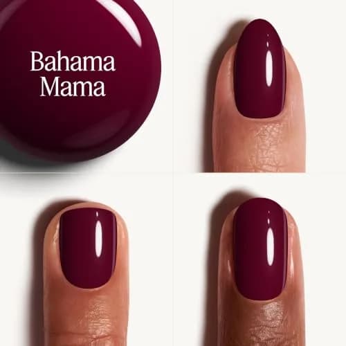 essie Bahama Mama Deep Plum Nail Polish 13.6ml (0.46 fl oz) | Salon-Quality Vegan Formula thumbnail 3