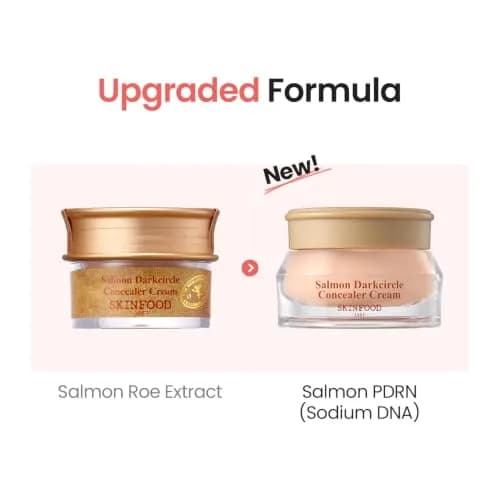 SKINFOOD Salmon PDRN Dark Circle Concealer Cream - 0.35 Oz | Full Coverage for Dark Spots & Wrinkles thumbnail 5