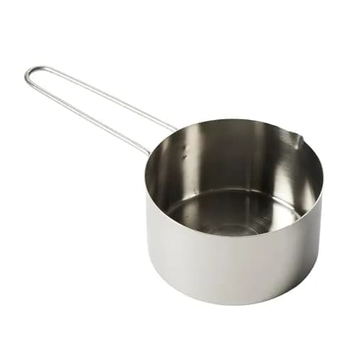 American Metalcraft Stainless Steel Measuring Cup 1.25 Cup | Sturdy Wire Handle, Dishwasher Safe thumbnail 1