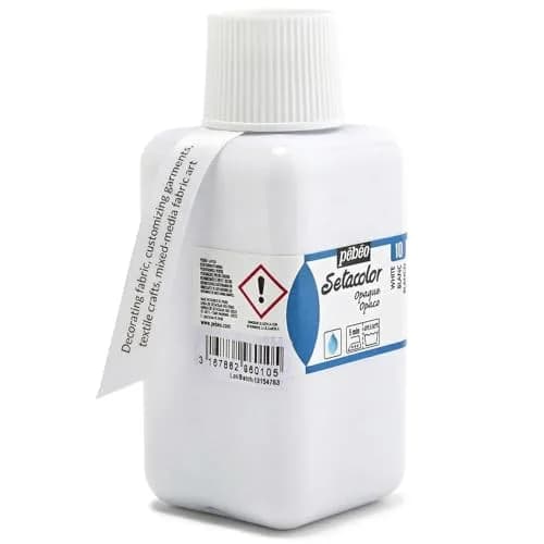 PEBEO Setacolor Opaque Fabric Paint 250ml | Bright & Iridescent Colors for Fabrics thumbnail 1