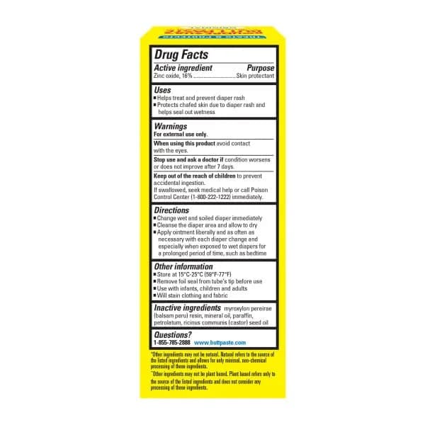 Boudreaux's Butt Paste Original Diaper Rash Ointment 12 oz (2 oz Tubes, Pack of 6) | Pharmacist-Developed Skin Protectant thumbnail 14
