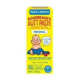Boudreaux's Butt Paste Original Diaper Rash Ointment 12 oz (2 oz Tubes, Pack of 6) | Pharmacist-Developed Skin Protectant thumbnail 3