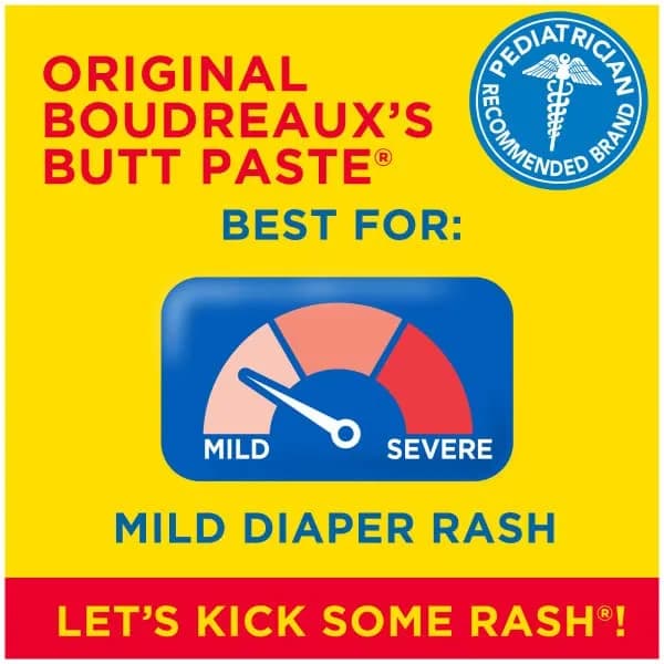 Boudreaux's Butt Paste Original Diaper Rash Ointment 12 oz (2 oz Tubes, Pack of 6) | Pharmacist-Developed Skin Protectant thumbnail 6