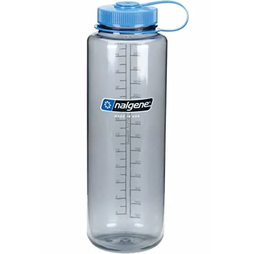 Nalgene Titan Wide Mouth Water Bottle, Blue, 1420ml (48oz) | BPA-Free Tritan Plastic, Leakproof, Made in USA thumbnail 4