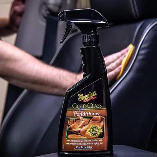 Meguiar's Gold Class Leather Conditioner Spray 473ml (16 Fl Oz) | Restores Leather Seats thumbnail 6