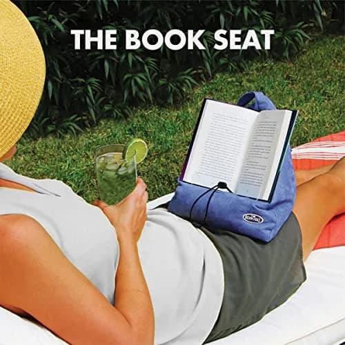 The Book Seat - Charcoal Grey - The Most Comfortable Way to Read Hands Free thumbnail 2