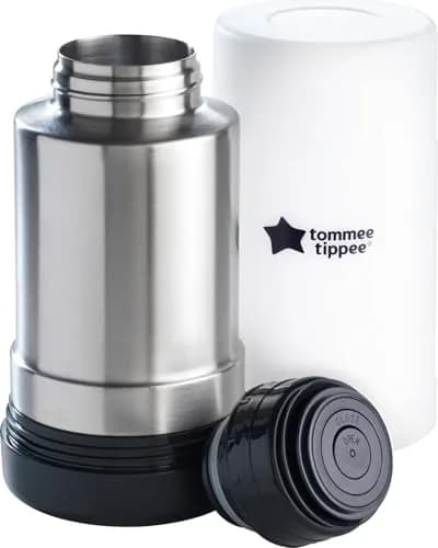 Tommee Tippee Travel Bottle & Food Warmer, Portable Thermal Flask, 421.34 cu in | Keeps Water Hot for On-the-Go Feeding thumbnail 1