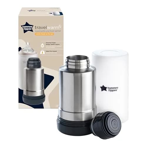 Tommee Tippee Travel Bottle & Food Warmer, Portable Thermal Flask, 421.34 cu in | Keeps Water Hot for On-the-Go Feeding thumbnail 2