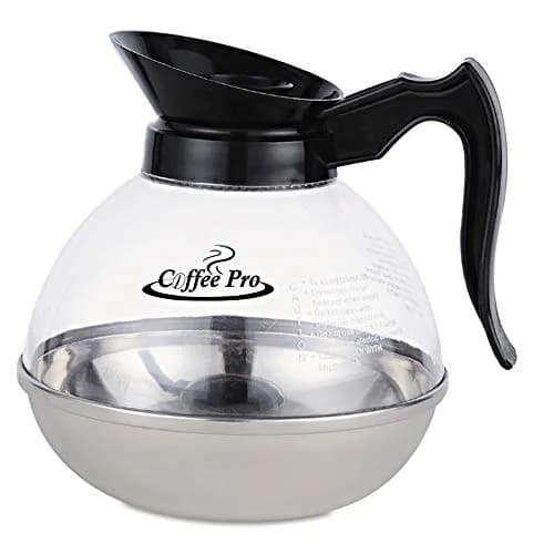 Coffee Pro CPU12 Unbreakable Coffee Decanter 12 Cup | Durable Stainless Steel & Polycarbonate thumbnail 1