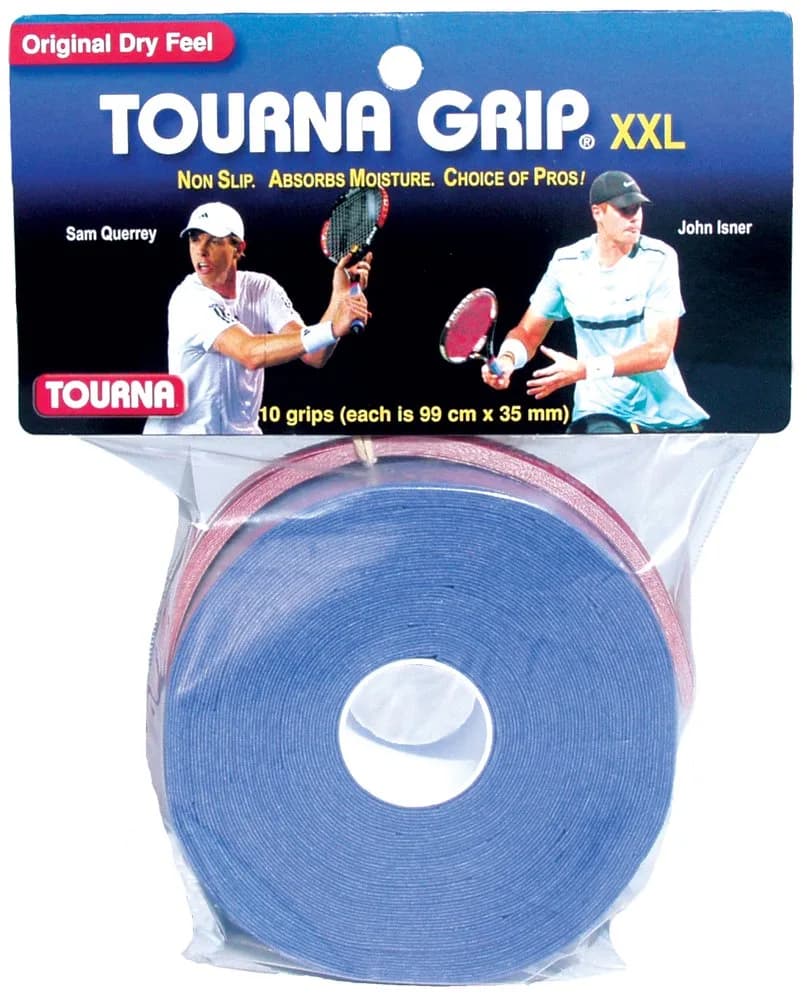 Tourna XXL Dry Feel Tennis Grip 4 inches | Moisture-Activated Tackiness - main product image