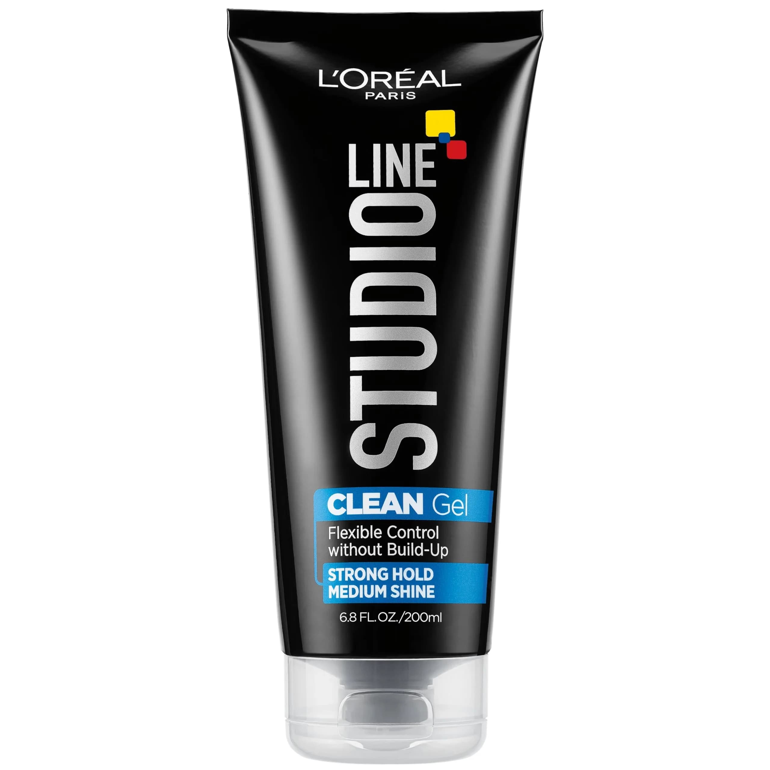 L'Oreal Paris Studio Line Clear Minded Clean Gel Strong Hold 200ml (6.8 Fl Oz) | No Buildup, Flexible Control - main product image