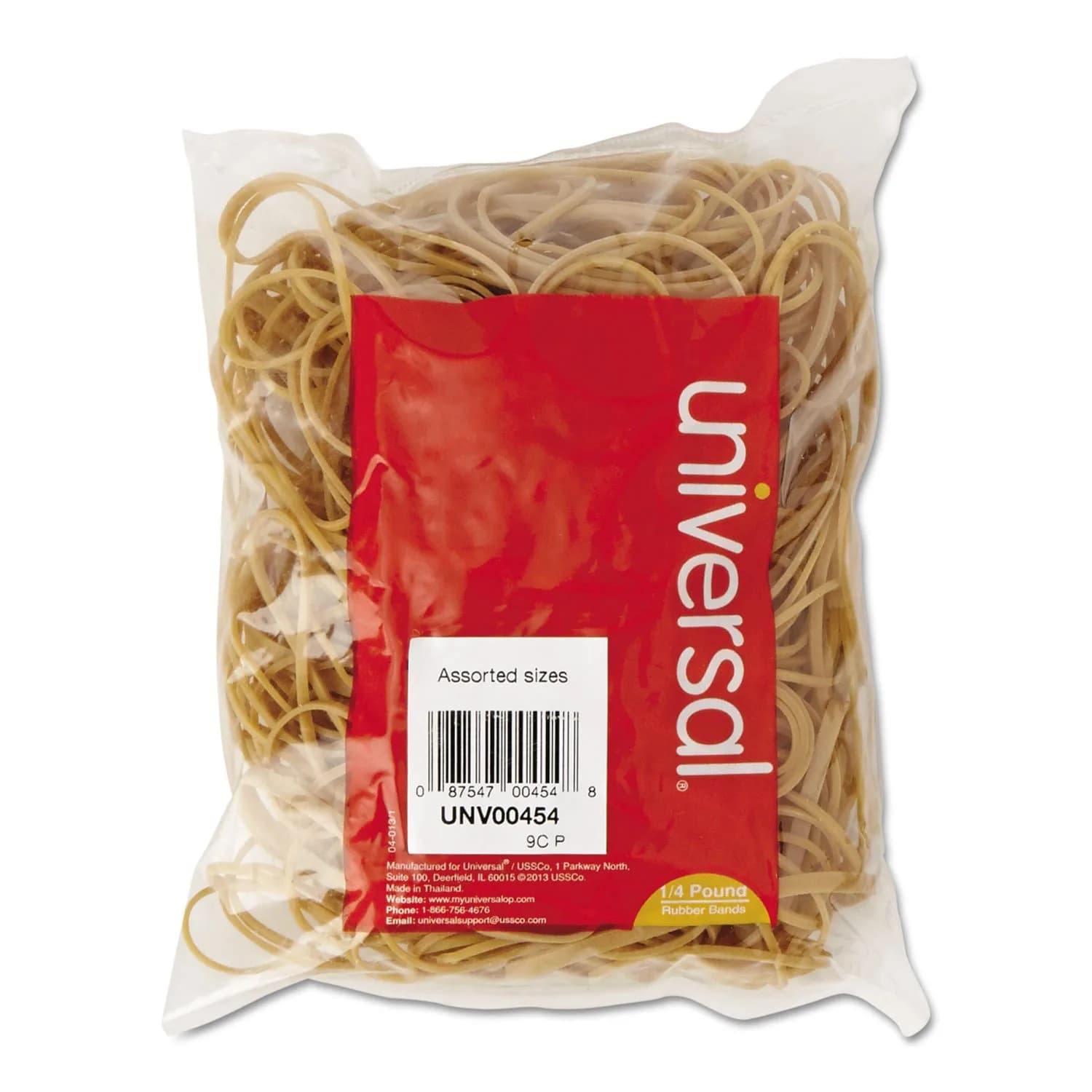 Universal Rubber Bands Beige 1 oz (0.11 kg) | General Purpose Office & Home Use — Beige