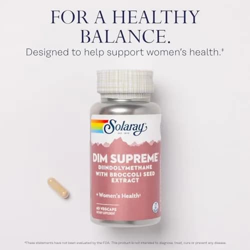 SOLARAY DIM Supreme 100 mg | Supports Women's Wellness & Balance thumbnail 3