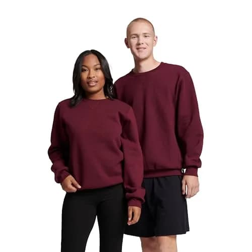 Russell Athletic Men's Dri-Power Fleece Crew Large | Moisture Wicking, Warm, Classic Fit thumbnail 1