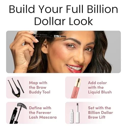 billion dollar brows Universal Eyebrow Pencil 1 Count | Smudge-Proof, All-Day Wear, Vegan & Cruelty-Free thumbnail 9