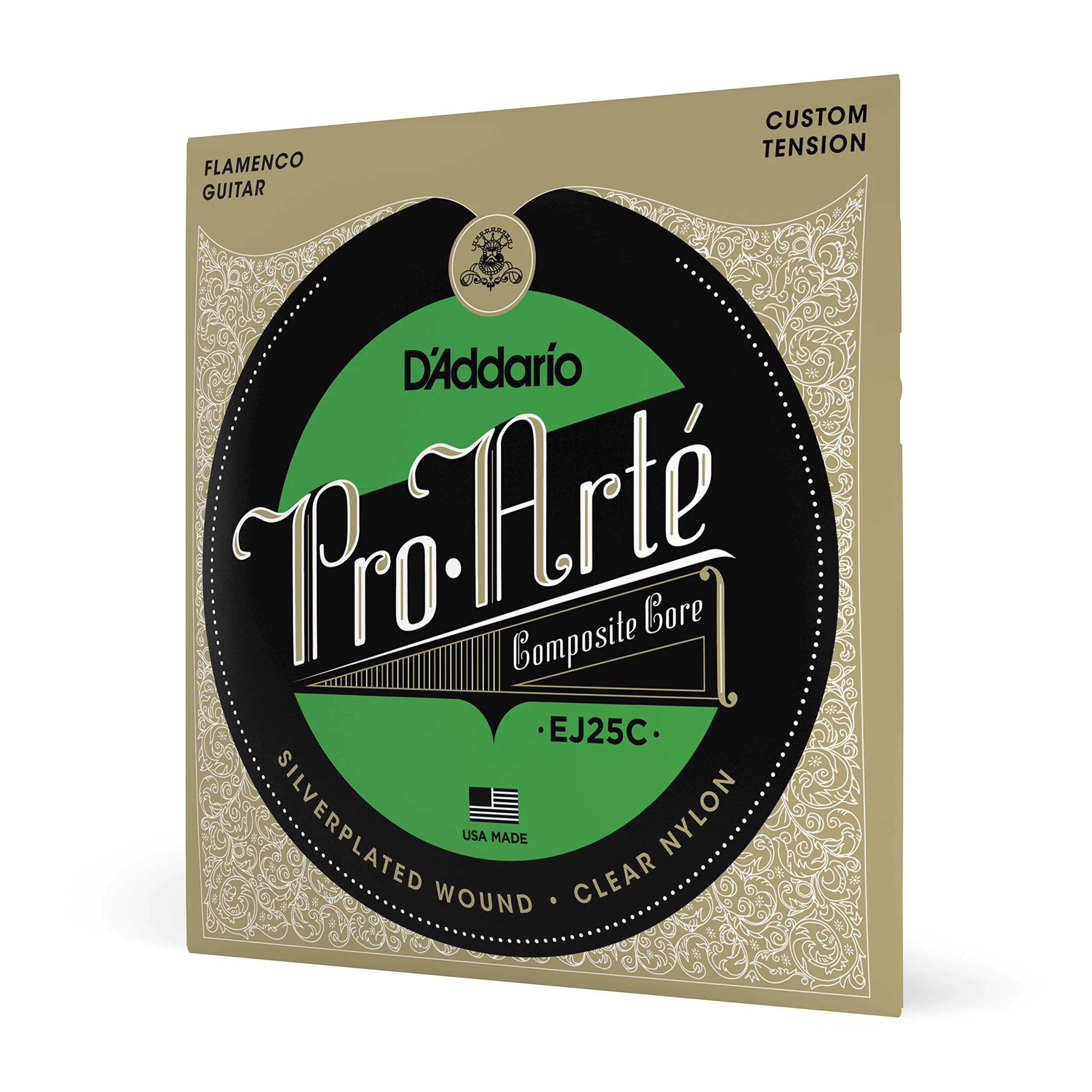 D'Addario Pro-Arte Composite Flamenco Clear Nylon Classical Guitar Strings | Flamenco Tension Set - main product image