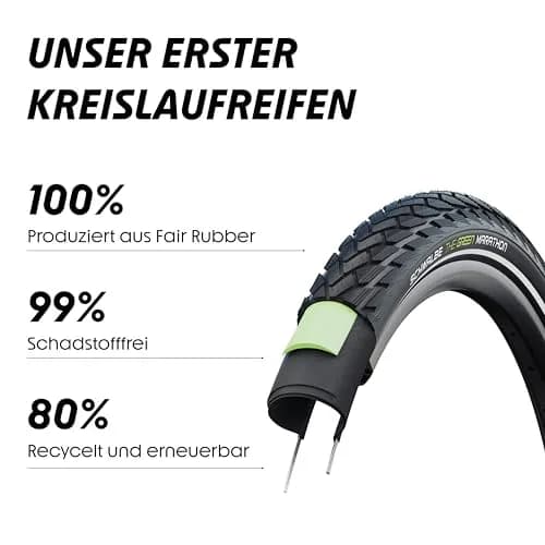 SCHWALBE Marathon GG RLX 28x1.1-Inch | Puncture-Resistant Touring Tire for Road Bikes thumbnail 5