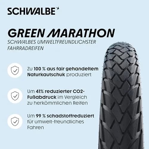 SCHWALBE Marathon GG RLX 28x1.1-Inch | Puncture-Resistant Touring Tire for Road Bikes thumbnail 2